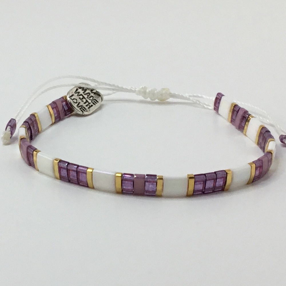 🆕Miyuki tila bead bracelet